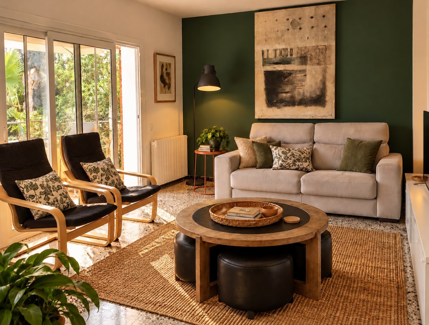 Comfortable living room at The Pines